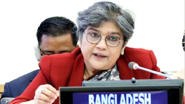 জাতিসংঘের ৩ সংস্থার সহ-সভাপতি নির্বাচিত রাবাব ফাতিমা