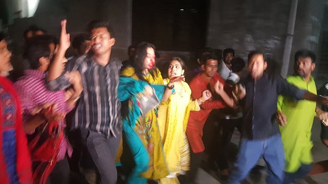 ছাত্রলীগের পদবঞ্চিতদের ব্রিফিংয়ে পদপ্রাপ্তদের হামলা