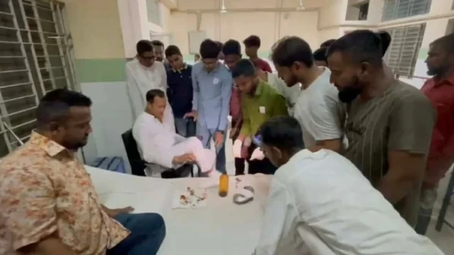 সুনামগঞ্জে টর্চলাইট জ্বালিয়ে সংঘর্ষ, সংসদ সদস্যসহ আহত অর্ধশত